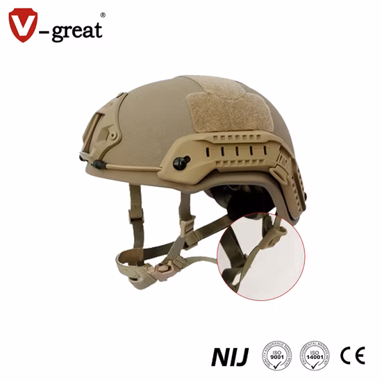 Lightweight Fast Ballistic Army Military Aramid PE Bulletproof Helmet