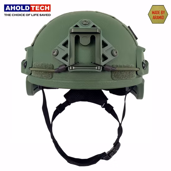 Nij Iiia. 44/9mm Police Military Tactical Protective PE/Aramid Low Cut Mich 2000 Bulletproof Helmet